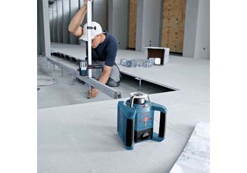 Thiết bị định vị Laser xoay Bosch GRL 150 HV+LR1 Thiết bị định vị Laser xoay Bosch GRL 150 HV+LR1
