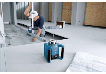 Thiết bị định vị Laser xoay Bosch GRL 150 HV+LR1 Thiết bị định vị Laser xoay Bosch GRL 150 HV+LR1