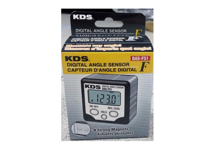 Thước thủy kỹ thuật số chân phẳng KDS DAS-F51 Thước thủy kỹ thuật số chân phẳng KDS DAS-F51