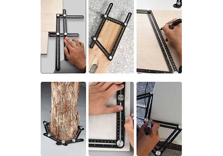 Thước xếp vạch dấu và định hình đa năng L+R+T Thước xếp vạch dấu và định hình đa năng L+R+T