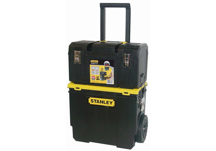 Vali đựng đồ nghề 3 trong 1 có bánh xe Stanley STST18613 Vali đựng đồ nghề 3 trong 1 có bánh xe Stanley STST18613