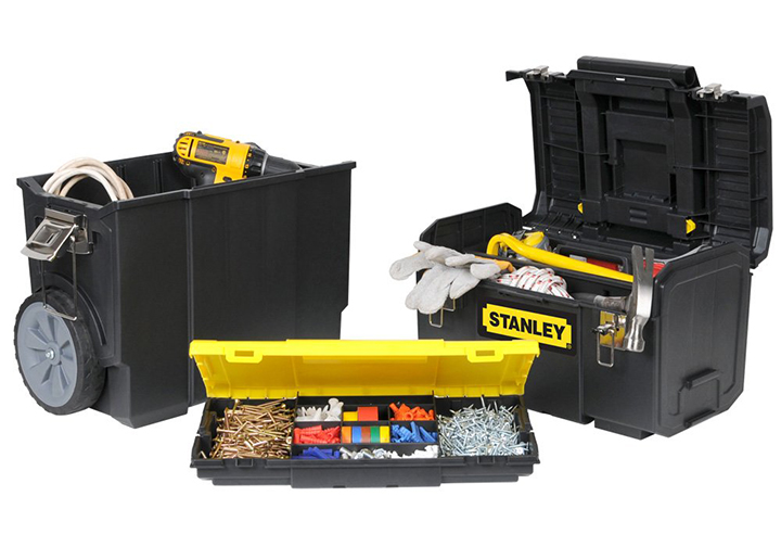 Vali đựng đồ nghề 3 trong 1 có bánh xe Stanley STST18613 Vali đựng đồ nghề 3 trong 1 có bánh xe Stanley STST18613