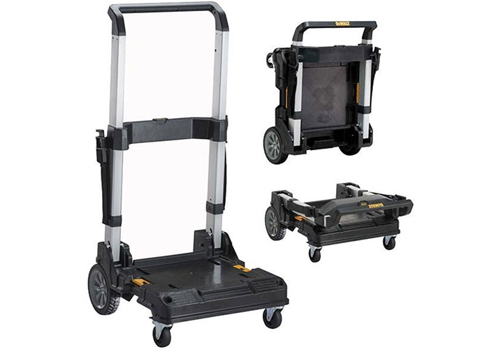 Xe đẩy gấp gọn tải trọng 100kg Dewalt DWST1-71196 Xe đẩy gấp gọn tải trọng 100kg Dewalt DWST1-71196
