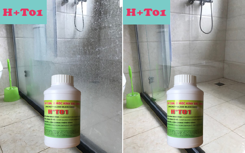 Hóa chất chuyên dụng được khuyến khích cho các trường hợp vết ố nặng và lâu ngày